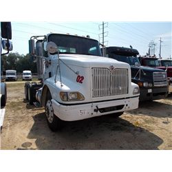 2003 INTERNATIONAL 9100I T/A TRUCK TRACTOR, S/N 2HSCBAHR23C070989, ISM CUMMINS 370 HP ENG, 9 SPD TRA
