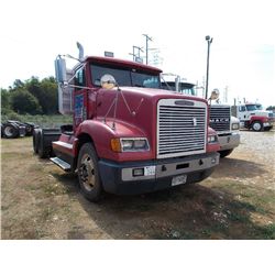 1995 FREIGHTLINER FL120 T/A TRUCK TRACTOR, S/N 1FUY3EDB95H578940, CAT DIESEL ENG, 9 SPD TRANS, 40K R