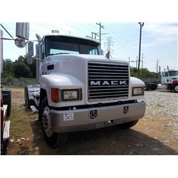 1996 MACK CH613 T/A TRUCK TRACTOR, S/N 1M2AA13Y3TW071506, MACK DIESEL ENG, 10 SPD TRANS, 44K REARS, 