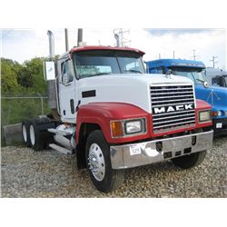 2003 MACK CH613 T/A TRUCK TRACTOR, S/N 1M1AA18YX3W153178, E7-427 MACK DIESEL ENG, 13 SPD TRANS, 38K 