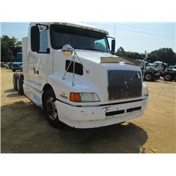 1999 VOLVO T/A TRUCK TRUCK, S/N 4VG7DAJH7XN76741C, CUMMINS N 14 435HP DIESEL ENG, 10 SPD TRANS, 38K 