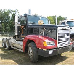1999 FREIGHTLINER T/A TRUCK TRACTOR, S/N 1FUYDMDB7XLA68679, CUMMINS, 10 SPD TRANS, 40K REARS, 12K FR
