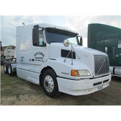 1998 VOLVO T/A TRUCK TRACTOR, S/N 4VG7DEGH3WN763659, 425 HP D12 DETROIT ENG, 9 SPD TRANS, 38K REARS,