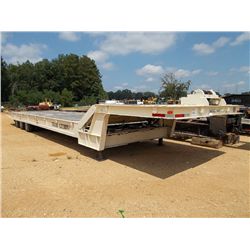 1991 TRAIL-EZE LP40 48' TRI-AXLE TRAILER, S/N 1DA72C728MM010214, 48' X 120" WIDE, TILT BED TRAILER W