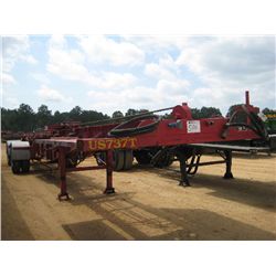 1991 45' BOBKO T/A ROLL OFF TRAILER US737T, S/N 1B9F14021MB128328, 11R24.5 TIRES