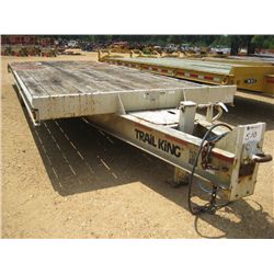2004 TRAIL KING TK40LP T/A TAG TRAILER, S/N 1TKCO2727B115357, 8'6" WIDE, 20' LOAD DECK, 215/75RX17.5