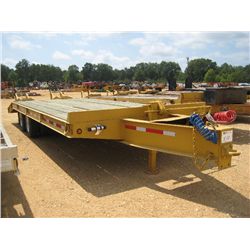 2007 BETTER BUILT T/A TAG TRAILER, S/N 4MNDP252471000426, GVWR-45K LBS, 8'-6" X 20' DECK, 5' DOVETAI