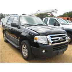 2007 FORD EXPEDITION, S/N 1FMFU15537LA83968, V8, A/T, P/W, (DOES NOT RUN)