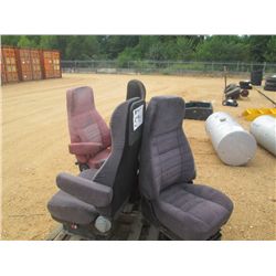 1 PALLET (4) TRUCK SEATS