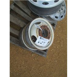 1 LOT (2) 16" STEEL RIMS