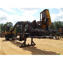 TIGERCAT 240B LOG LOADER, S/N 2401150, CSI DELIMBER, ECAB, MTD ON PITTS T/A TRAILER, S/N 41189