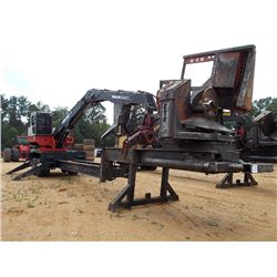 PRENTICE D384 LOG LOADER, S/N D384P57976, GRAPPLE, CTR DELIMBER, ECAB W/ AIR, METER READING 11,098 H