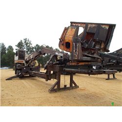BARKO 295 LOG LOADER, S/N 22893, CTR DELILMBER, ECAB, MTD ON PITTS T/A TRAILER, S/N 335