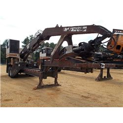 BARKO 295 LOG LOADER, S/N 10123003, GRAPPLE, ECAB W/ AIR, MTD ON T/A TRAILER, METER READING 9,079 HR