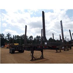 4 BOLSTER LOG TRAILER, S/N 1S9BA4022X1353124 (99 YR) 11R22.5 TIRES