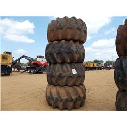 1 LOT (4) SKIDDER TIRES