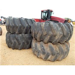 1 LOT (4) 30.5-32 TIRES