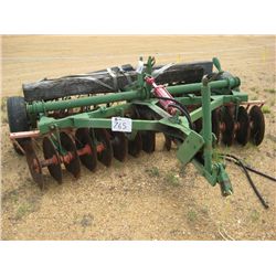 8' 4 SECTION DISK HARROW W/ HYD LIFT WHEELS