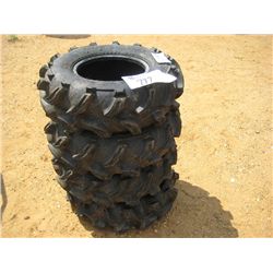 1 LOT (4) 27X10.00-12 ATV TIRES