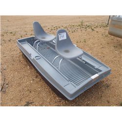 90" 2 SEATER ABS PLASTIC BOAT