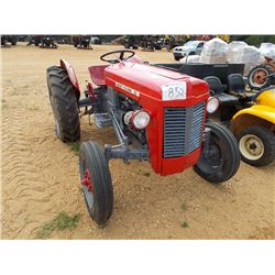 MASSEY FERGUSON 35 FARM TRACTOR, S/N 239555, 3 PTH, PTO, 11.2X28 TIRES