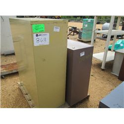 1 LOT (2) CABINET