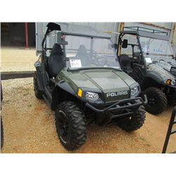2008 POLARIS RANGER RZR 800 EFI, S/N 4XAYH76A38D737547, CANOPY, WINDSHIELD, 4X4, METER READING 218 H