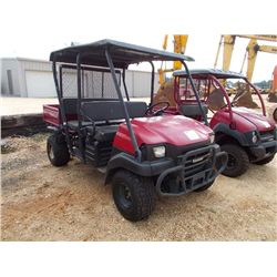 2008 KAWASAKI 3010 4X4 CREW CAB MULE, S/N JK1AFCJ116B560275