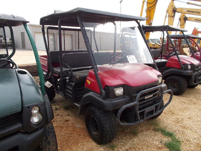 2007 KAWASAKI 3010 4X4 CREW CAB MULE, S/N JK1AFCJ117B517876