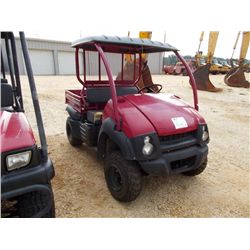 2008 KAWASAKI KAF400B MULE, S/N JK1AFEB1588512630, CANOPY