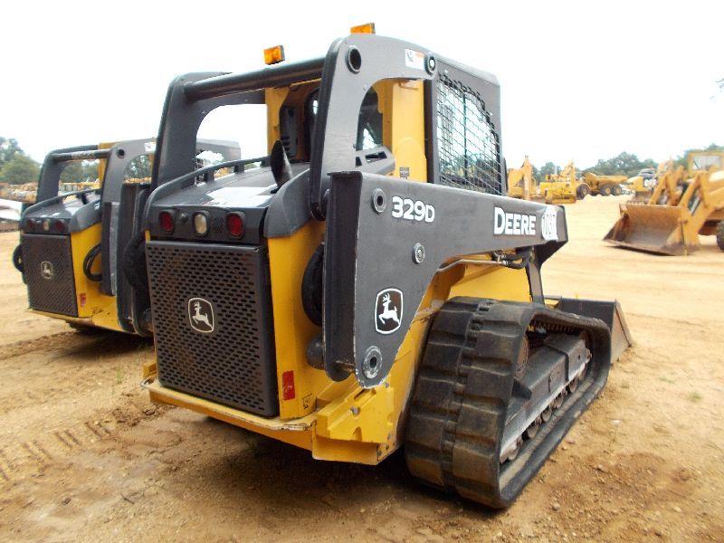 JOHN DEERE 329D SKID STEER LOADER, S/N 220116 (12 YR) TRACK TYPE, GP ...