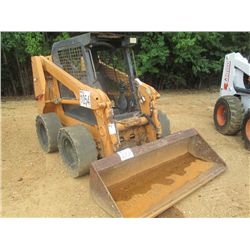 CASE 60XT SKID STEER LOADER, S/N JAF348812, GP BUCKET, CANOPY