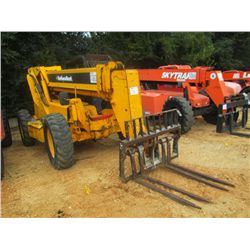 JCB 508C TELESCOPIC FORKLIFT, S/N 585557, 8,000# CAP, CANOPY, METER READING 6,054 HRS