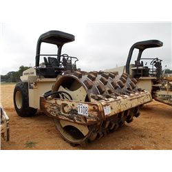 INGERSOLL RAND SD100D PRO PAC VIBRATORY ROLLER, S/N 161148 (99 YR) 84" PADFOOT DRUM, CANOPY, METER R