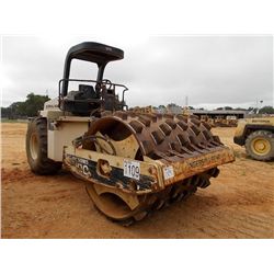 INGERSOLL RAND SD100F PRO PAC VIBRATORY ROLLER, S/N 161151 (99 YR) 84" PADFOOT DRUM, CANOPY, METER R