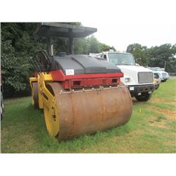 DYNAPAC CC522 TANDEM ROLLER, S/N 62910546, 77" DRUMS, VIBRATORY, CANOPY