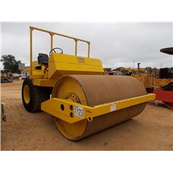 BROS SPV845 ROLLER, S/N 58150028, 102" DRUM, METER READING 2,938 HRS