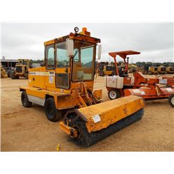 ROSCO S PRO BROOM, S/N 38656, DIESEL ENG, ECAB W/ AIR, METER READING 3,880 HRS