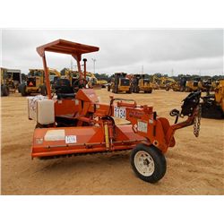 BROCE BB250B BROOM, S/N 304200, KUBOTA DIESEL ENG, CANOPY, METER READING 363 HRS