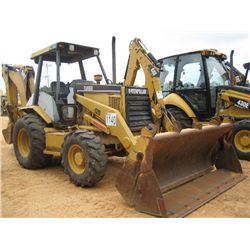 CAT 426B 4X4 LOADER BACKHOE, S/N 6KL01503 (95 YR) MP BUCKET, 35" HOE BUCKET, CANOPY, METER READING 1