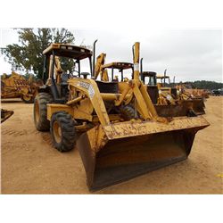 JOHN DEERE 310SE 4X4 LOADER BACKHOE, S/N 842089 (98 YR) GP BUCKET, 24" HOE BUCKET, CANOPY, METER REA