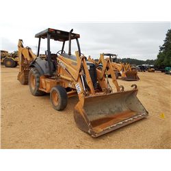CASE 580M SERIES II LOADER BACKHOE, S/N N4C303506 (04 YR) GP BUCKET, CANOPY, METER READING 2,601 HRS