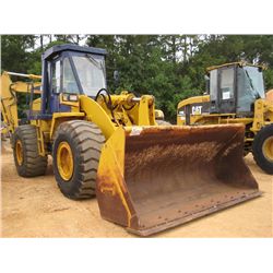 SAMSUNG SL180 WHEEL LOADER, S/N NAY0182, GP BUCKET, ECAB W/AIR, 23.5-25 TIRES, METER READING 2,444 H