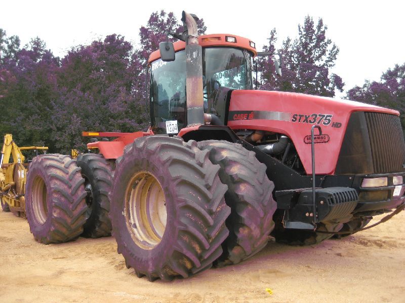 CASE INTERNATIONAL STX375 HD 4X4 AG TRACTOR, S/N JEE0106179, (05 YR) 4