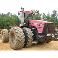 CASE INTERNATIONAL STX375 HD 4X4 AG TRACTOR, S/N JEE0106006, 4 HYD REMOTES, ECAB W/AIR, 710/70R38 TI