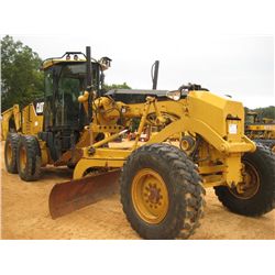 CAT 140M VHP MOTOR GRADER, S/N B9D00777 (08 YR) 14' MOLDBOARD W/TIP CONTROL, SCARIFIER, ACCUMULATOR,