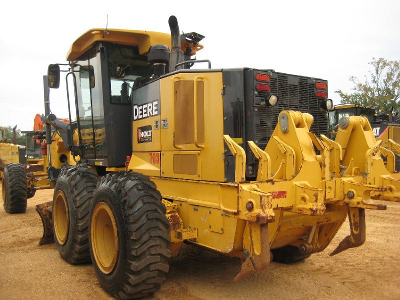 JOHN DEERE 872G MOTOR GRADER, S/N 624885, 14' HYD MOLDBOARD W/TIP ...