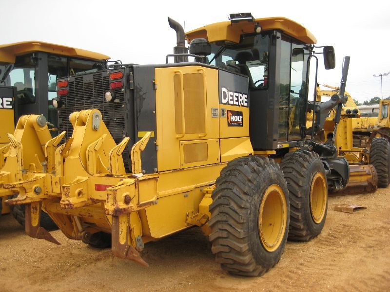 JOHN DEERE 872G MOTOR GRADER, S/N 624885, 14' HYD MOLDBOARD W/TIP ...