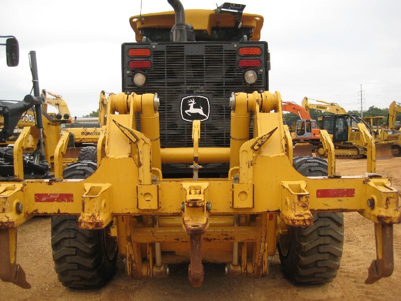 JOHN DEERE 872G MOTOR GRADER, S/N 624885, 14' HYD MOLDBOARD W/TIP ...