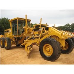 CAT 140H MOTOR GRADER, S/N 9TN00787, (98 YR) 14' HYD MOLDBOARD W/ TIP CONTROL, SCARIFER, ECAB W/ AIR
